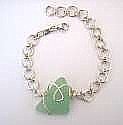 sea glass jewelry bracelet