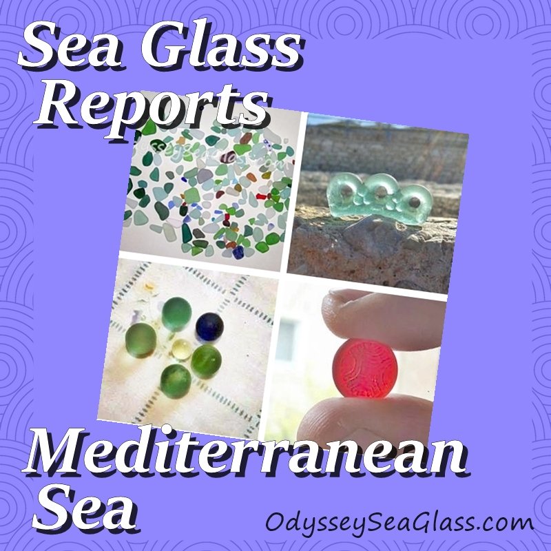Mediterranean Sea Glass Beach Reports - Caspian and Black Sea
