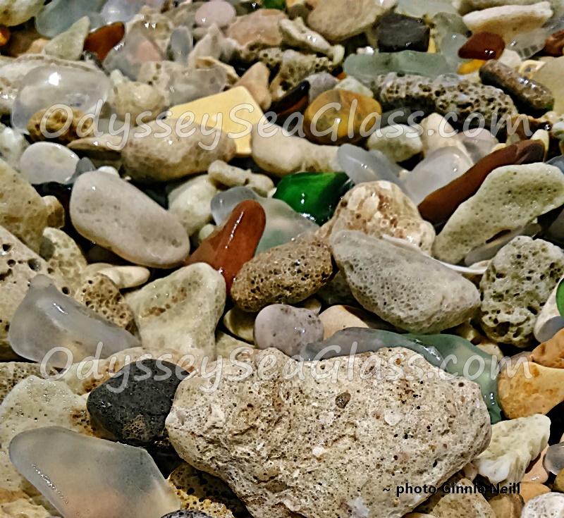 West Jamaica Glass Beach - Sea Glass