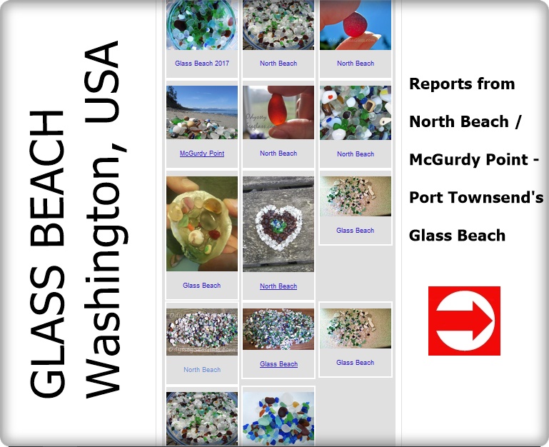 mcgurdy point north beach sea glass washington usa