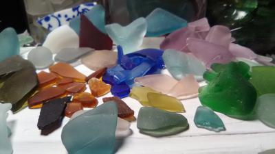 Alabama sea glass finds