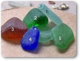 Grade Jewelry B Sea Glass