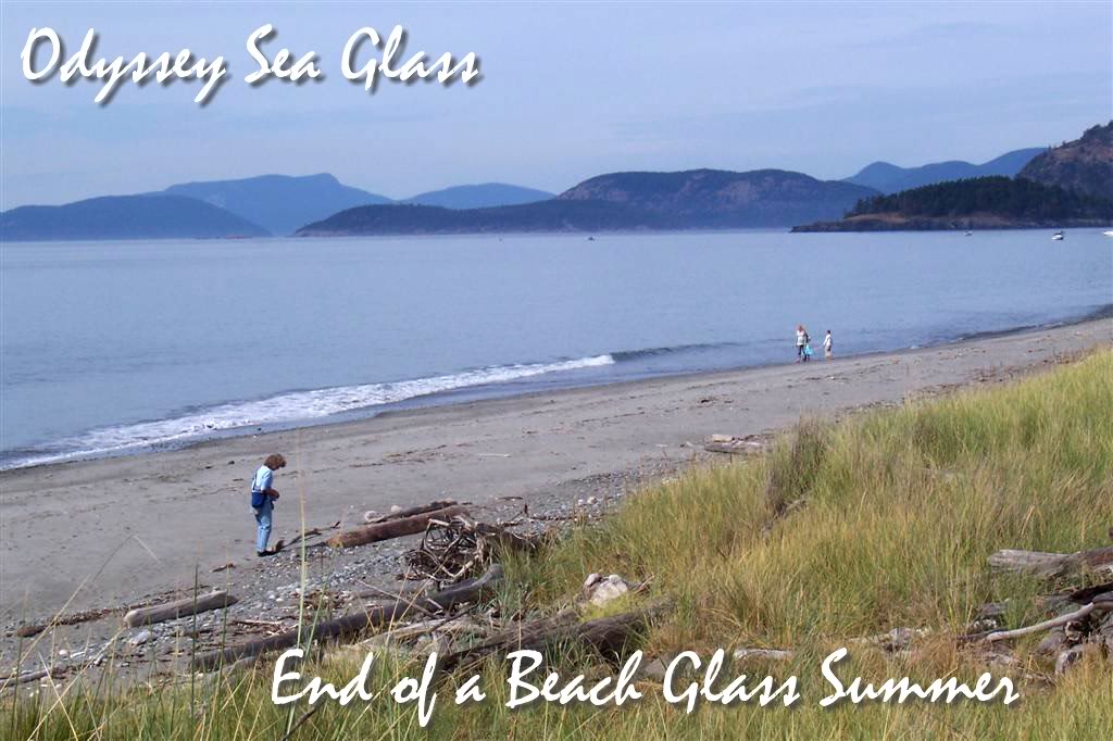 End of a Beach Glass Summer