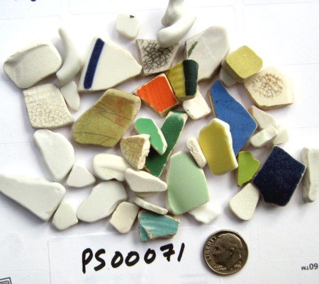 "Mosaic" Beach Pottery