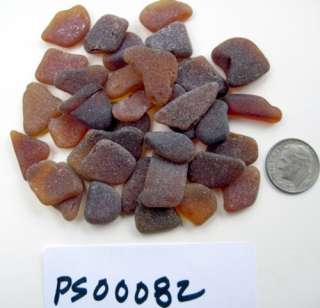 Brown Jewelry-Grade Sea Glass