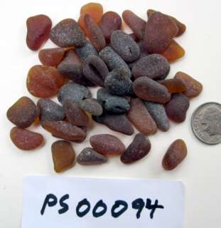 Brown Jewelry-Grade Sea Glass