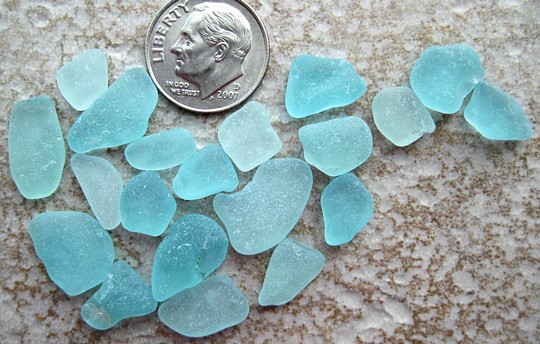 Turquoise Craft Sea Glass