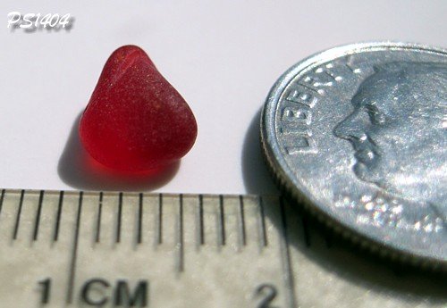 For Sale Red Sea Glass