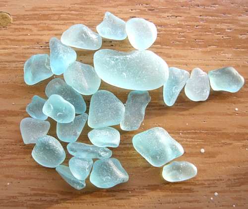 "Corsair" Blue Sea Glass