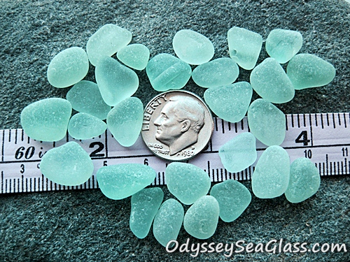 Turquoise Jewelry-Grade Sea Glass