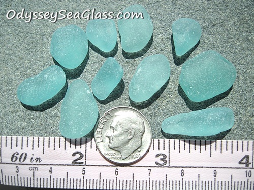 Turquoise Jewelry-Grade Sea Glass