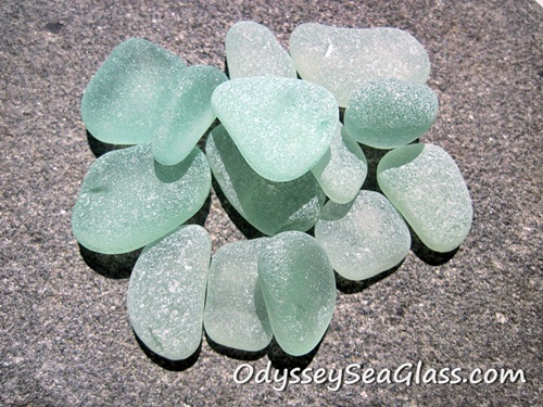 "Frosty Mint" Green Sea Glass