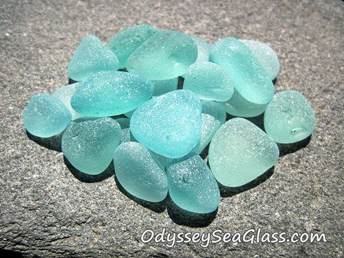 Turquoise Jewelry-Grade Sea Glass