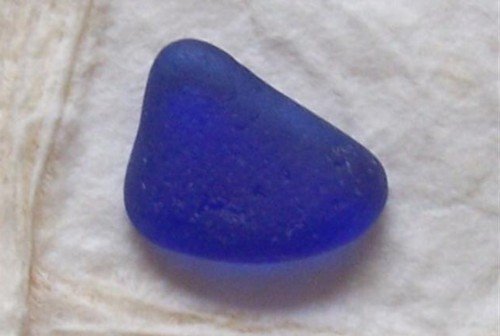 Puget Sound cobalt blue sea glass