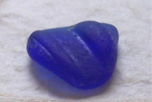 Cobalt blue sea glass