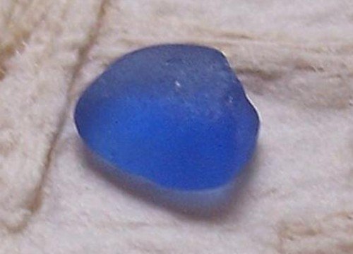 Cornflower Blue Beach Glass