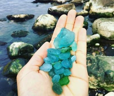 Glass Beach, Camp Schwab, Okinawa