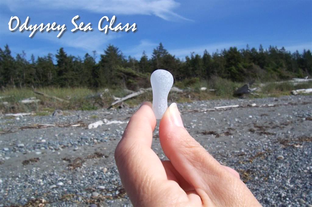 Oblong Sea Glass Beach Summer