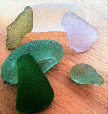 Sea Glass from Islands off of Rockland, Maine