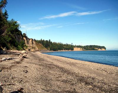 Washington Beach Glass - Collecting on empty beaches, yes!