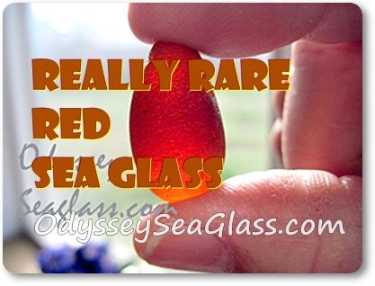 Really Rare Red Sea Glass