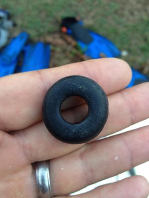 Black Glass Bottle Top
