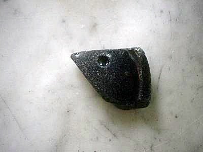 Black Sea Glass is actually Green