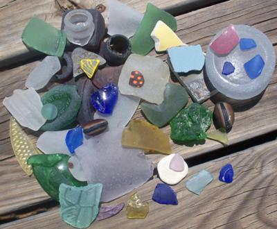 High Island, Texas Sea Glass