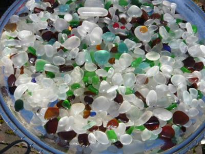 Colorful Sea Glass Port Townsend