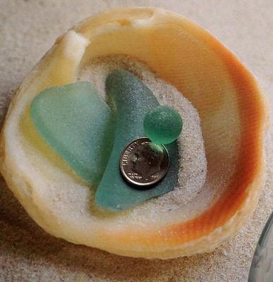 First Sea Glass Marble 