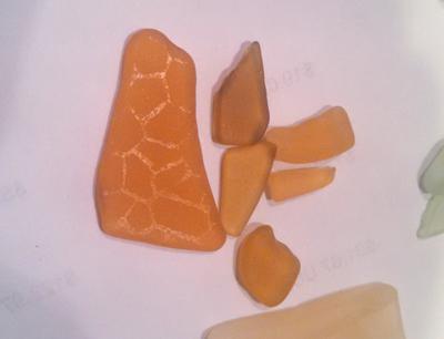 Giraffe Patterned Sea Glass - What is it?