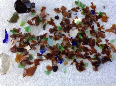 Texas City Dike Sea Glass