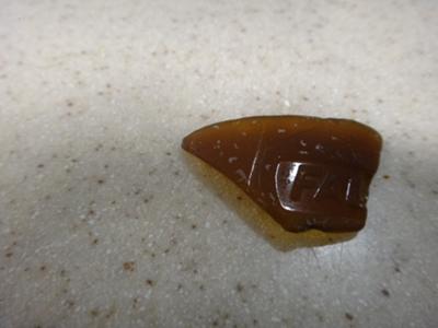 Brown sea glass with FAL...2