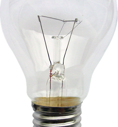 incandescent light bulb glass id