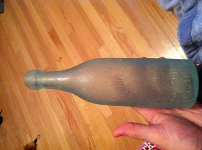 Sea Glass Bottle