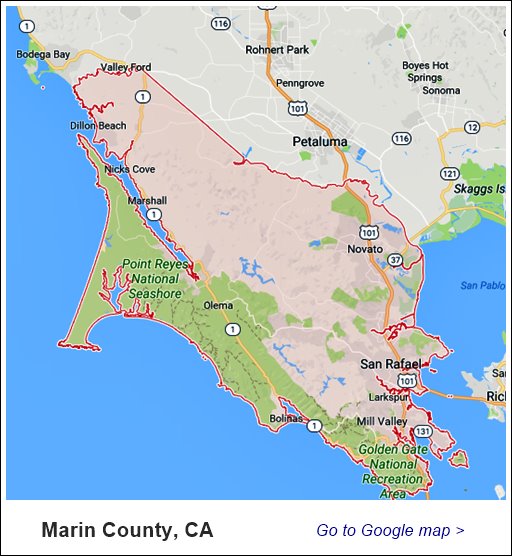 Map Of California Beaches California - Best Beaches For Sea Glass