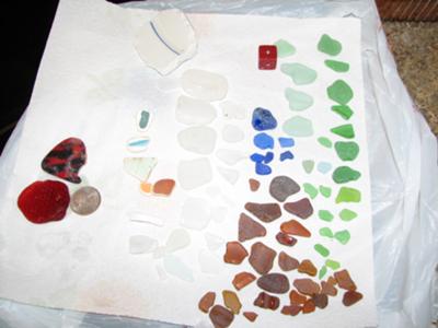 Whidbey Island Beach Glass Reports