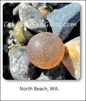 agate marble north beach washington state usa