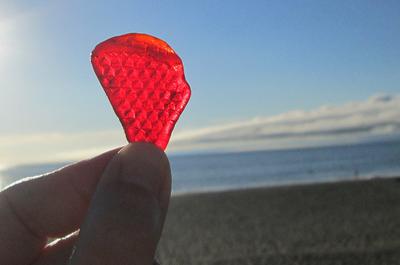 San Francisco Area Beach Glass Reports