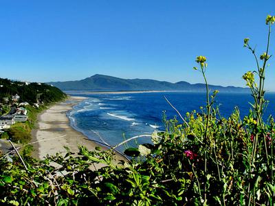 Oceanside Oregon Beach View