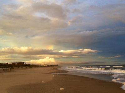 Onslow Beach after a storm