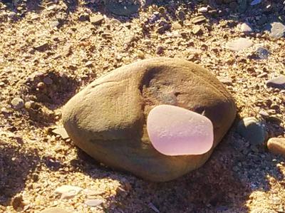 Pink Cotton Candy - Sea Glass Photo Contest