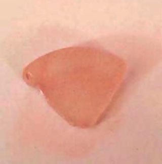 Pink sea glass from Lincoln City, Oregon