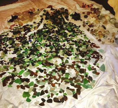 Texas Beaches Sea Glass Report