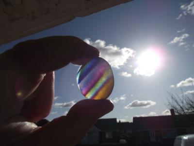 My rainbow sea glass - April 2012 Sea Glass Photo Contest