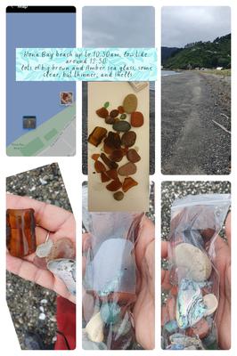 Rona Bay Seaglass New Zealand 