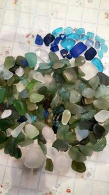 Sea Glass Catch in part