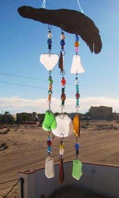 Sea Glass Chimes/Suncatcher