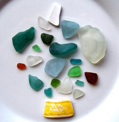 Sea Glass Collection Punta Veleros, Peru