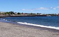 Beach along Grand Manan's North Head